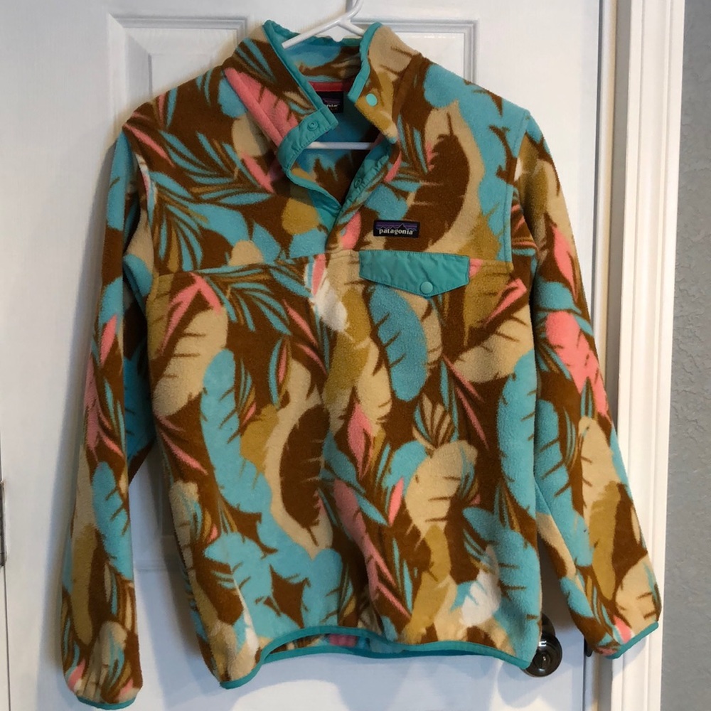 SOLD - Patagonia synchilla snap-T fleece pullover
